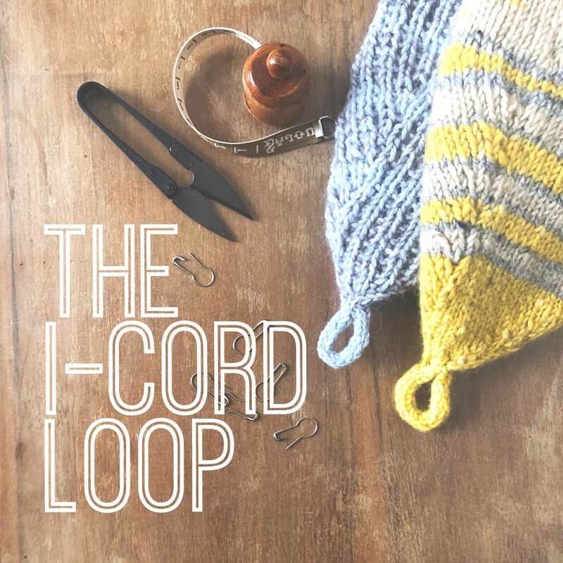 The i-cord Loop: How-to finish off your hat with a loop by La Maison Rililie on knittingtherapy