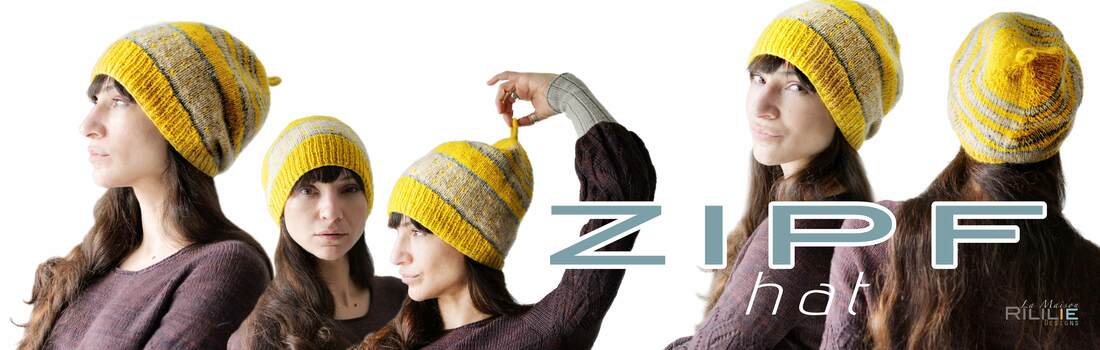 ZIPF hat pattern by La Maison Rililie Designs
