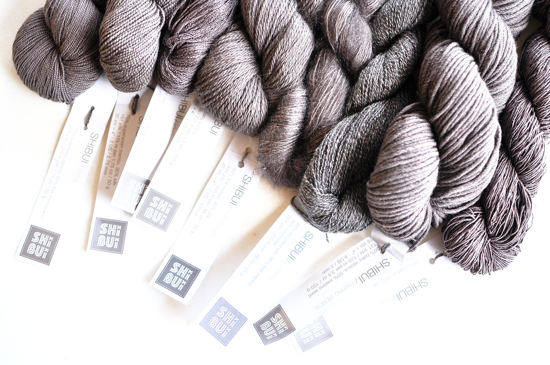 Shibui Yarn Selection - on knittingtherapy by Rililie