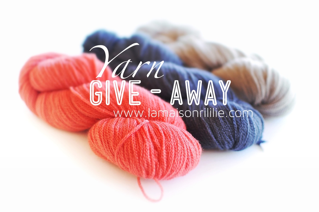 Shibui Maai give-away on knittingtherapy by Rililie