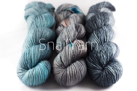 SnailYarn, hand-dyed in Italy