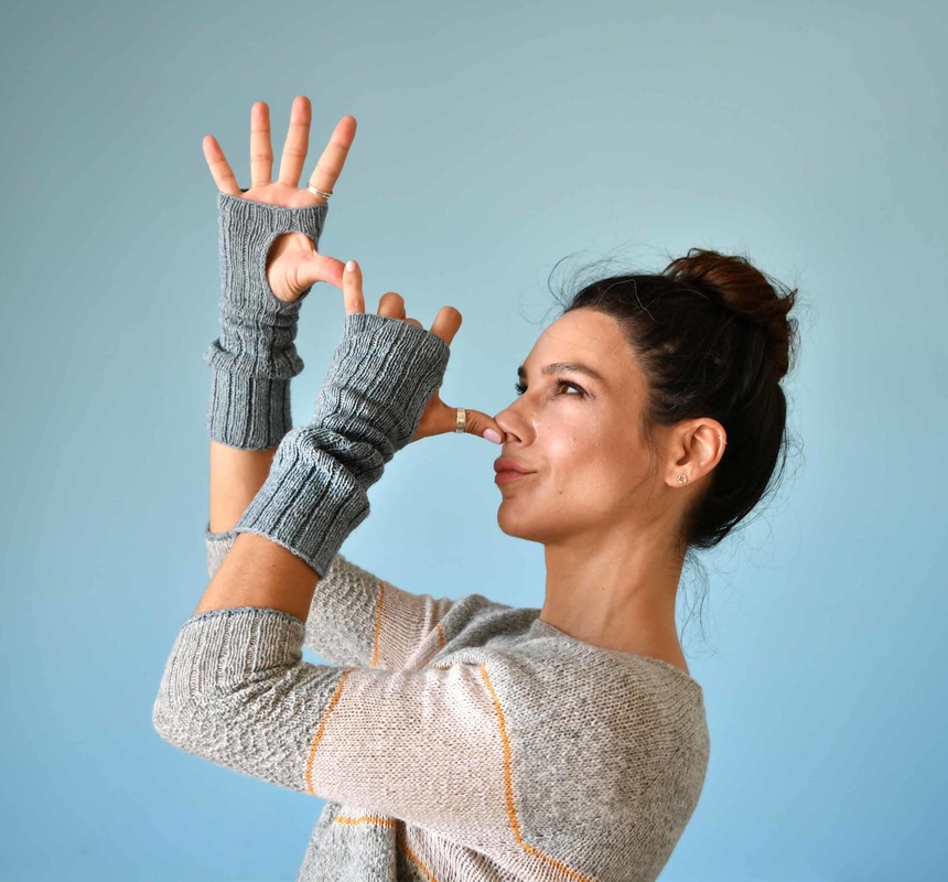 GILDA pullover + armwarmers by La Maison Rililie