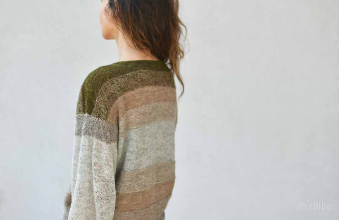 Meltemi pullover pattern by La Maison Rililie
