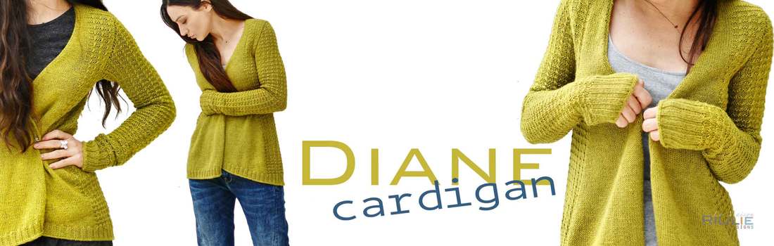Diane cardigan by La Maison Rililie Designs