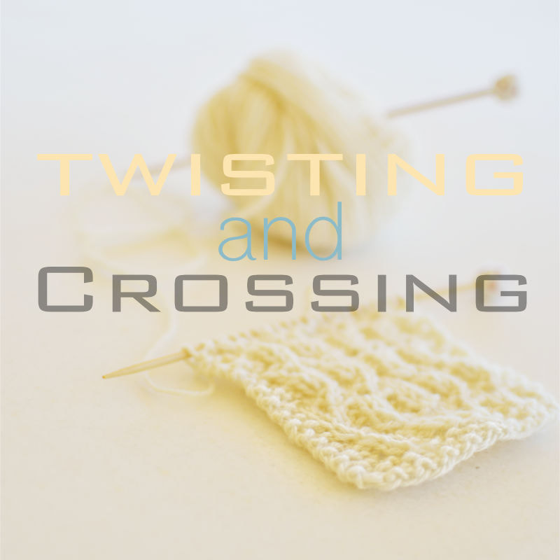 How to cross sts in your knitting - a tutorial by la Maison Rililie on the knittingtherapy blog