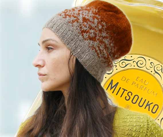 Mitsouko+Mitsouko's Lover, a customizable hat pattern by La Maison Rililie Designs