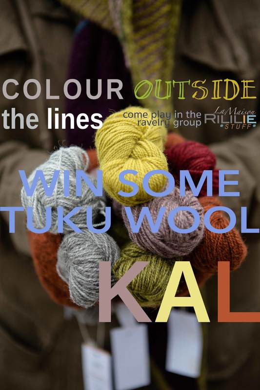 Tuku Wool yarn prize at the ColourOutsideTheLines KAL. picture©Jonna Hietala